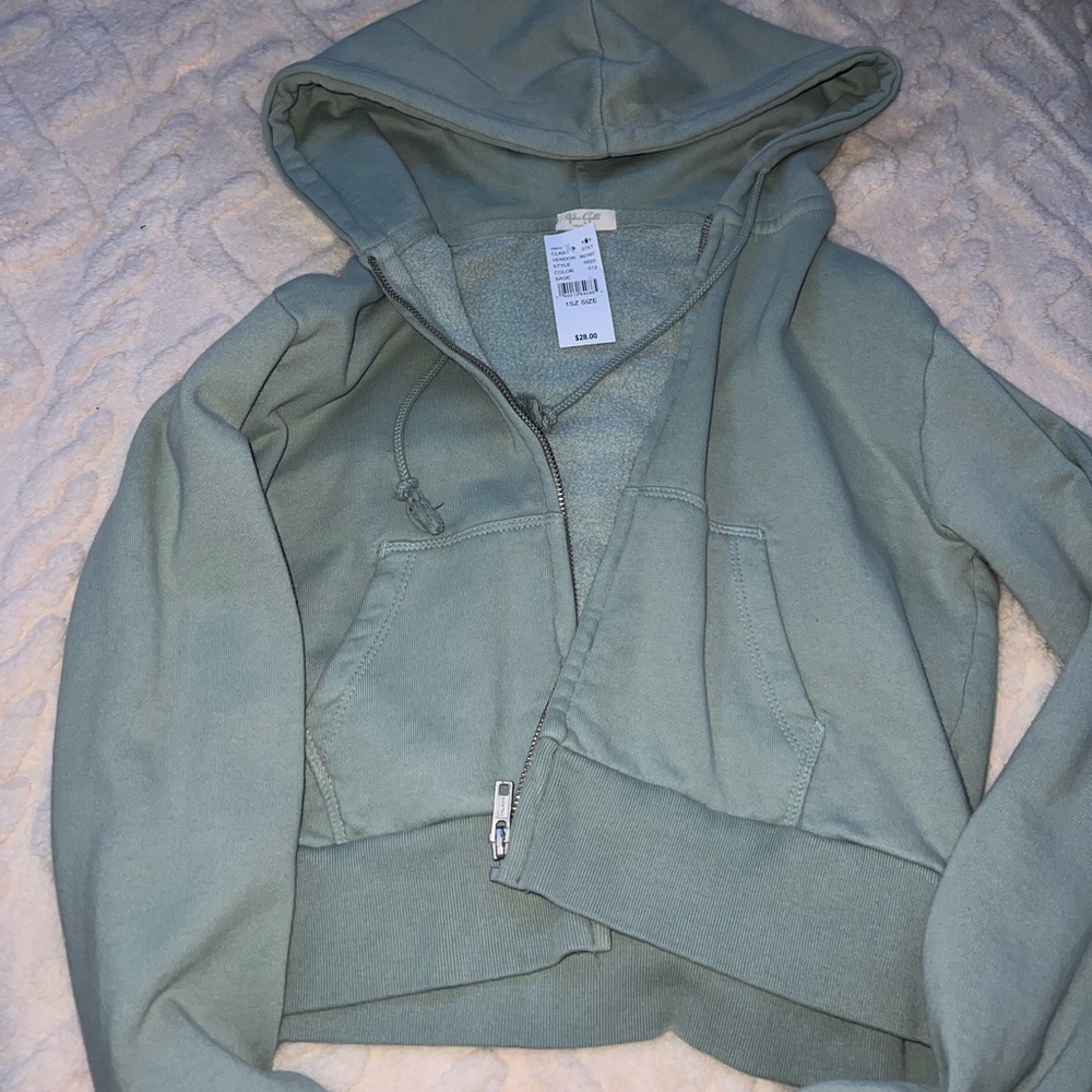 brandy melville zip up